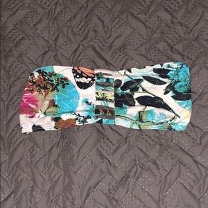 Cute San Lorenzo Swim strapless bikini top